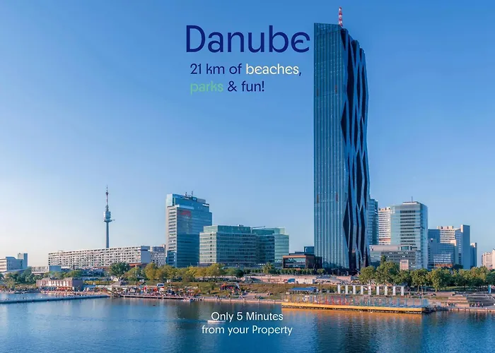 Sweet 2br Retreat Near Danube & Garden Access Διαμέρισμα Βιέννη
